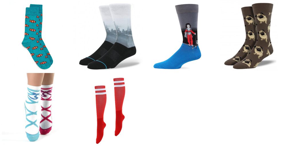 mens and children socks